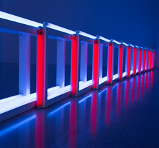 Villa Panza . Dan Flavin
