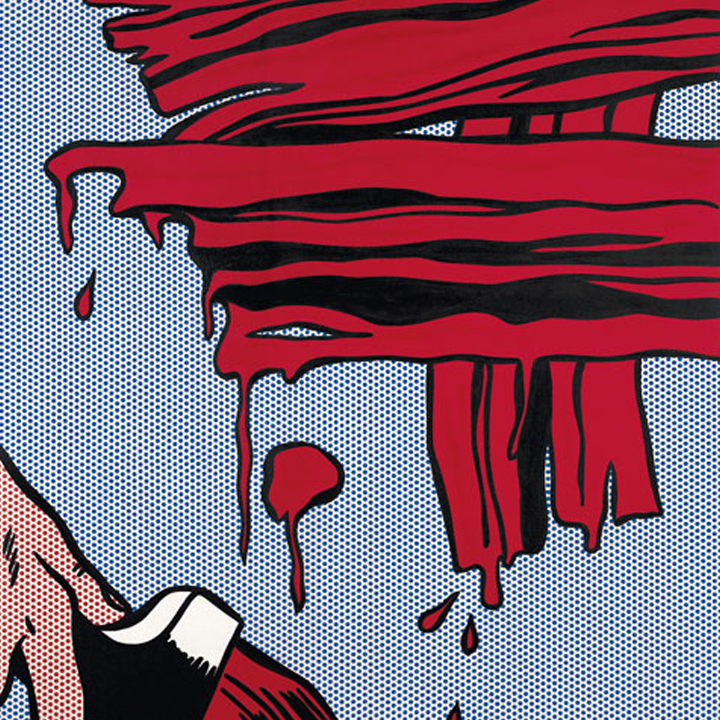 Roy Linchtenstein . Centre Pompidou . Paris . France