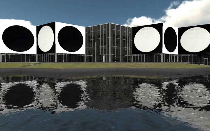 Victor Vasarely . Fondation . Aix en Provence . France