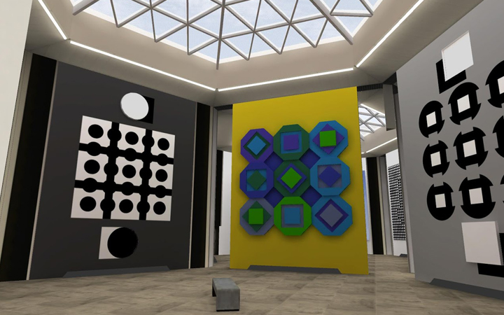 Victor Vasarely . Fondation . Aix en Provence . France