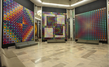 Victor Vasarely . Fondation . Aix en Provence . France