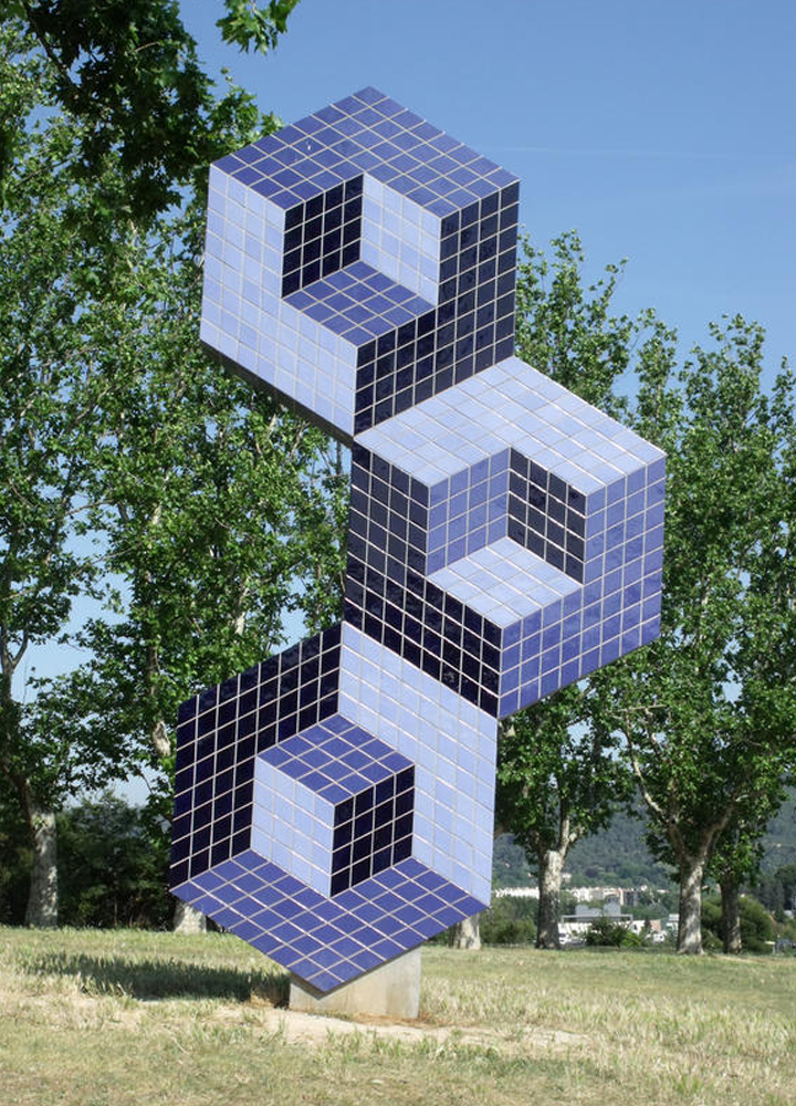 Victor Vasarely . Fondation . Aix en Provence . France