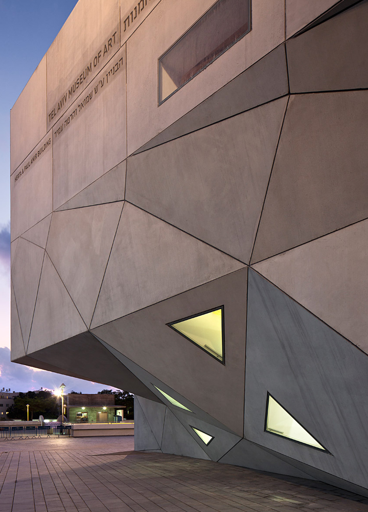 Tel Aviv museum of Art . Herta and Paul Amir Building . Preston Scott Cohen