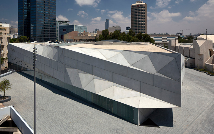 Tel Aviv museum of Art . Herta and Paul Amir Building . Preston Scott Cohen