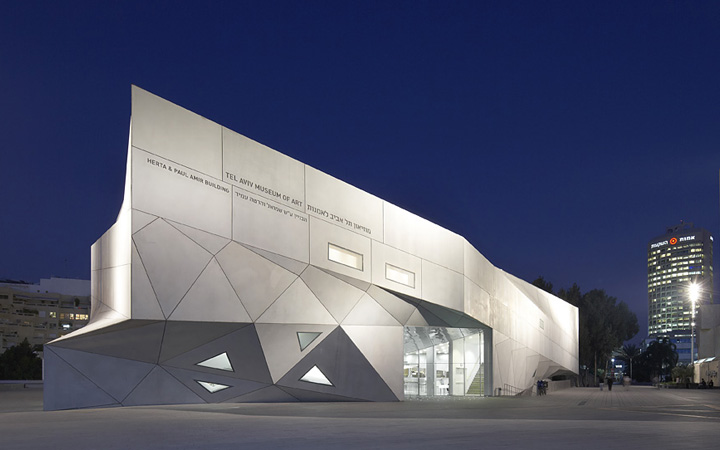 Tel Aviv museum of Art . Herta and Paul Amir Building . Preston Scott Cohen