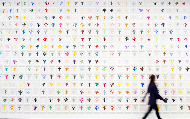 Martin Creed . What's the Point of It . Hayward gallery . London . United Kingdom