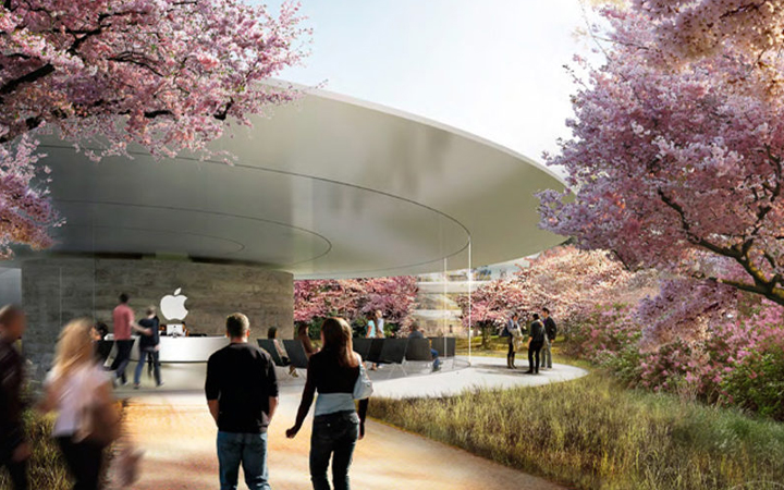 Apple Spaceship . Foster Partners . Cupernico . California . USA