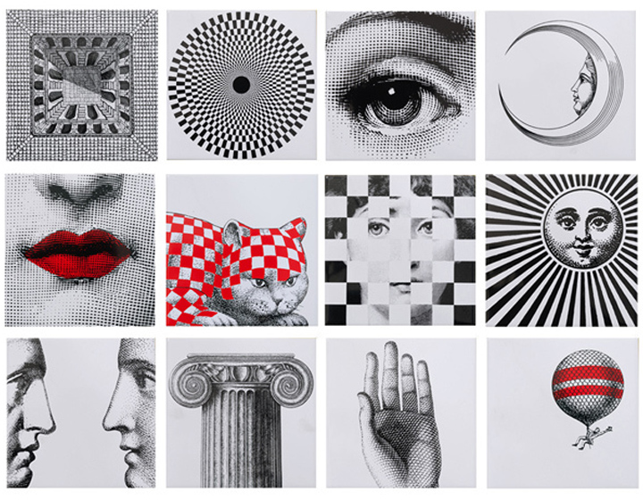 Piero Fornasetti . La follia pratica . Triennale di Milano . Les Arts figuratifs . Paris
