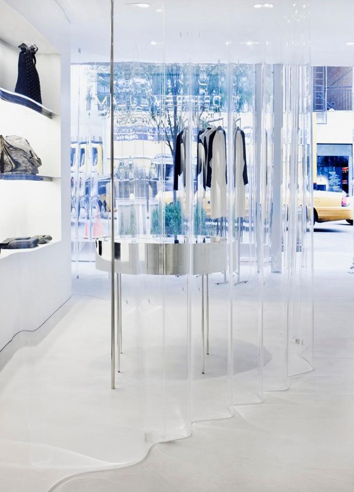 Derek Lam boutique . Kazuyo Sejima Ryue Nishizawa . Sanaa