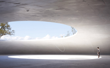 Teshima Art Museum . Ryue Nishizawa . Kagawa . Japan
